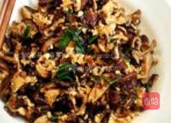 香菇炒蛋的做法图解5