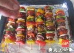 彩椒烤鸡串的做法图解10