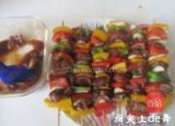 彩椒烤鸡串的做法图解7