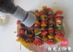 彩椒烤鸡串的做法图解9