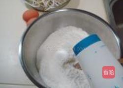 豆芽摊饼的做法图解1