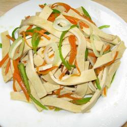 凉拌厚百叶的做法[图]