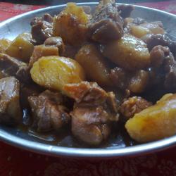 土豆焖鸭的做法[图]