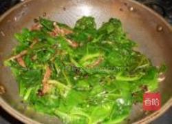 豆豉鲮鱼炒潺菜的做法图解5