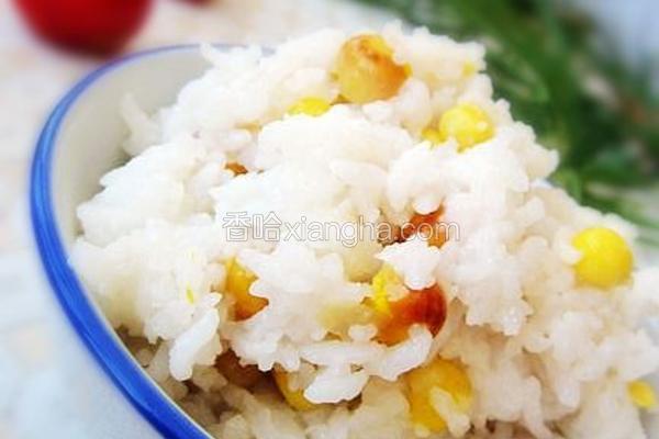 大米苞米饭