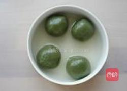 绿茶豆沙汤圆的做法图解8