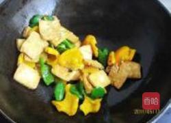 彩椒溜豆腐的做法图解4