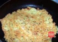 槐花鸡蛋烙的做法图解11