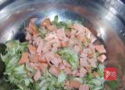 槐花鸡蛋烙的做法图解4