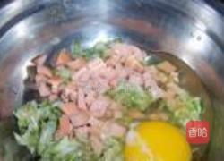 槐花鸡蛋烙的做法图解5