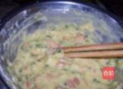 槐花鸡蛋烙的做法图解9