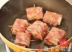 泡菜豆腐培根卷的做法图解5