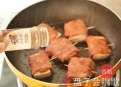 泡菜豆腐培根卷的做法图解6