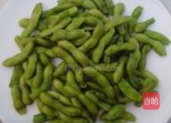 盐水毛豆的做法图解2