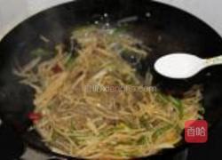 土豆丝炒粉条的做法图解6