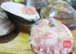 盐焗海蚌酿的做法图解3