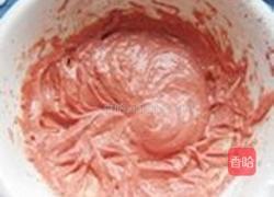 红曲蛋糕卷的做法图解4