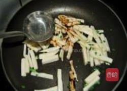 油焖茭白条的做法图解8