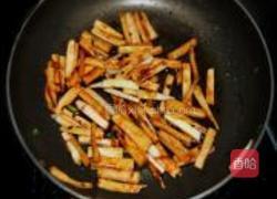 油焖茭白条的做法图解9