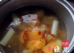 木瓜山药鸡汤的做法图解6