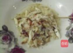蟹肉烩豆腐的做法图解1
