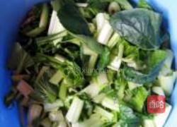 芋头青菜炒饭的做法图解1