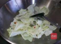 手撕辣包菜的做法图解3