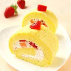 草莓奶油蛋糕卷的做法[图]