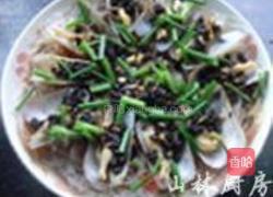 豆豉粉丝蒸蛏子的做法图解8