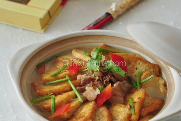 包浆豆腐煲
