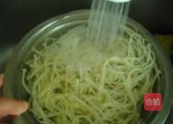 油泼金针菇的做法图解4