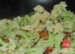 鳀脯鱼焖菜花的做法图解5