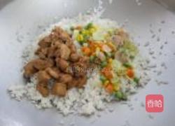 起士肉丁炒饭的做法图解11