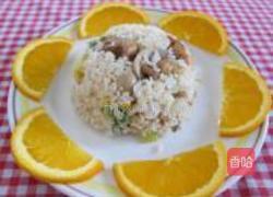 起士肉丁炒饭的做法图解15