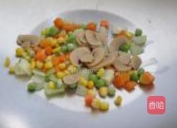 起士肉丁炒饭的做法图解7