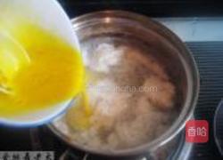 枸杞酒酿蛋花汤的做法图解3