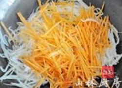 炒银鱼三丝的做法图解5