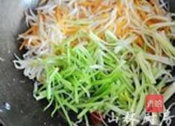 炒银鱼三丝的做法图解6