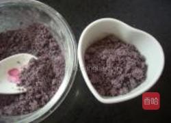 心形紫米糕的做法图解7
