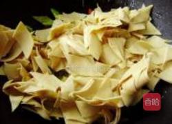 尖椒干豆腐的做法图解4