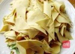 尖椒干豆腐的做法图解1
