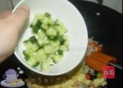 虾仁白果蛋炒饭的做法图解16