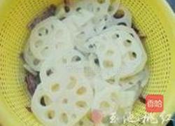 紫甘蓝话梅糖渍藕片的做法图解4