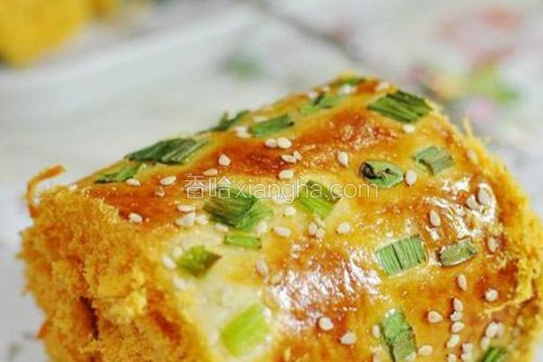 葱香肉松面包卷的做法 菜谱 香哈网