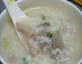 猪肝瘦肉粥[图]