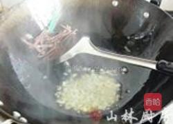 腊肉炒山蕨的做法图解4