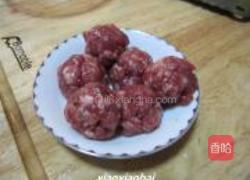 意大利牛肉丸子面的做法图解2