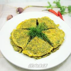 茴香鸡蛋饼的做法[图]