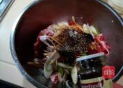 京味儿烤肉炒饭的做法图解2