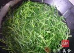 冷拌豆苗的做法图解2